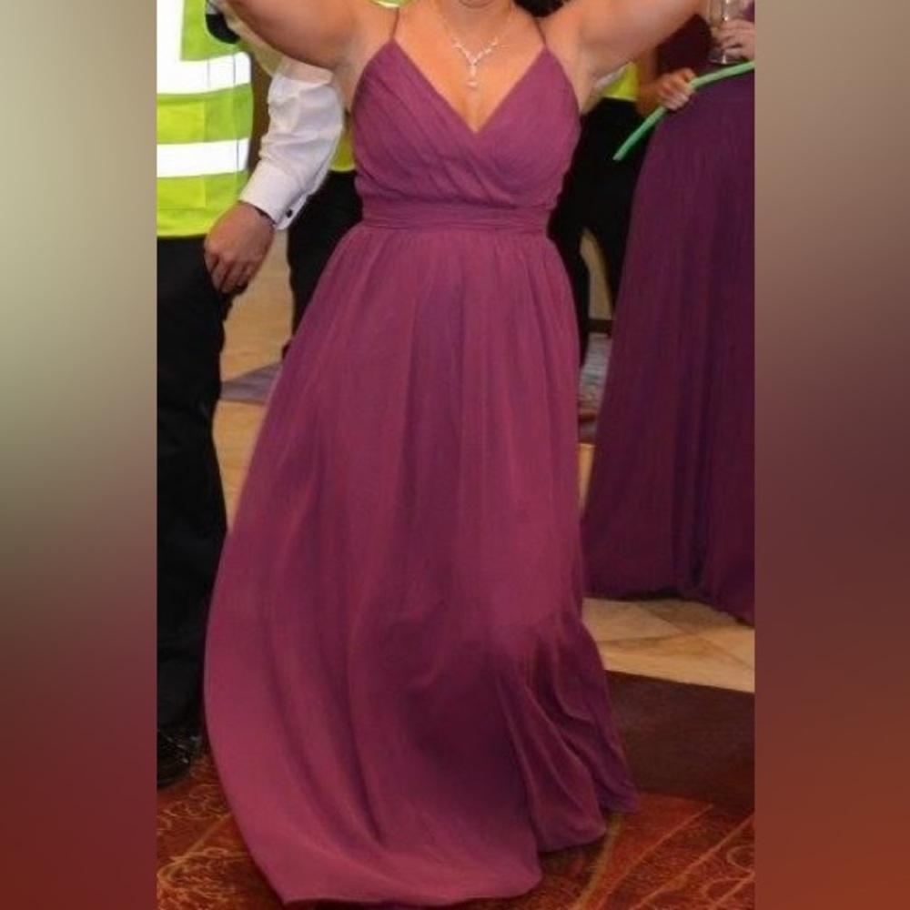 Bari Jay, Size 10, pinkish/purple bridesmaid dress